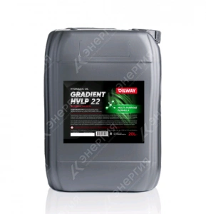 Изображение 0 товара Масло гидравлическое Gradient HVLP-22 20л канистра