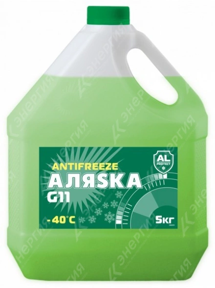 Изображение 0 товара Антифриз Аляска G11 зеленый 5кг канистра