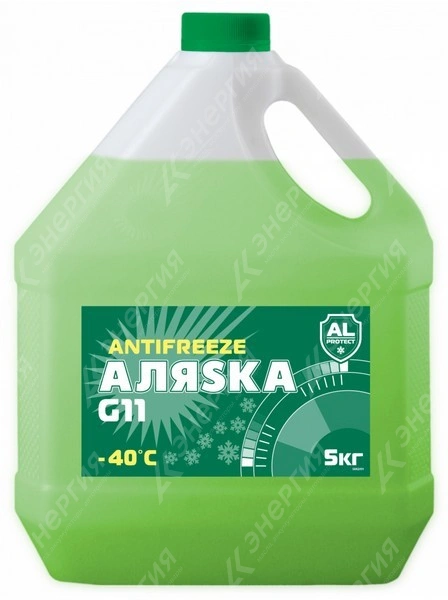 Изображение 0 товара Антифриз Аляска G11 зеленый 5кг канистра