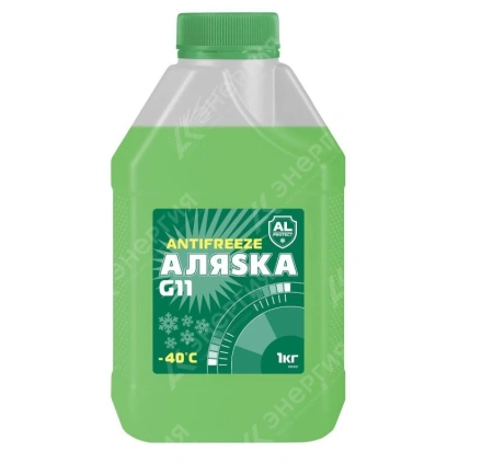 Изображение 0 товара Антифриз Аляска G11 зеленый 1кг канистра