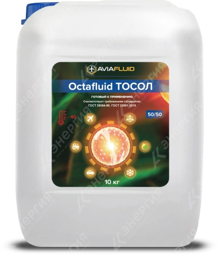 Изображение 0 товара Тосол Octafluid 10кг канистра