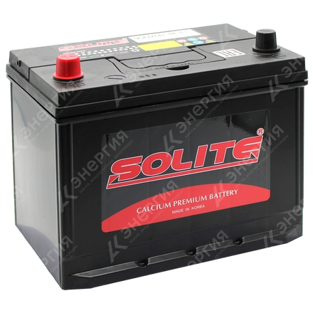 Изображение 0 товара Аккумулятор автомобильный 12В 85Ач Solite Asia 95D26R прямой полярности