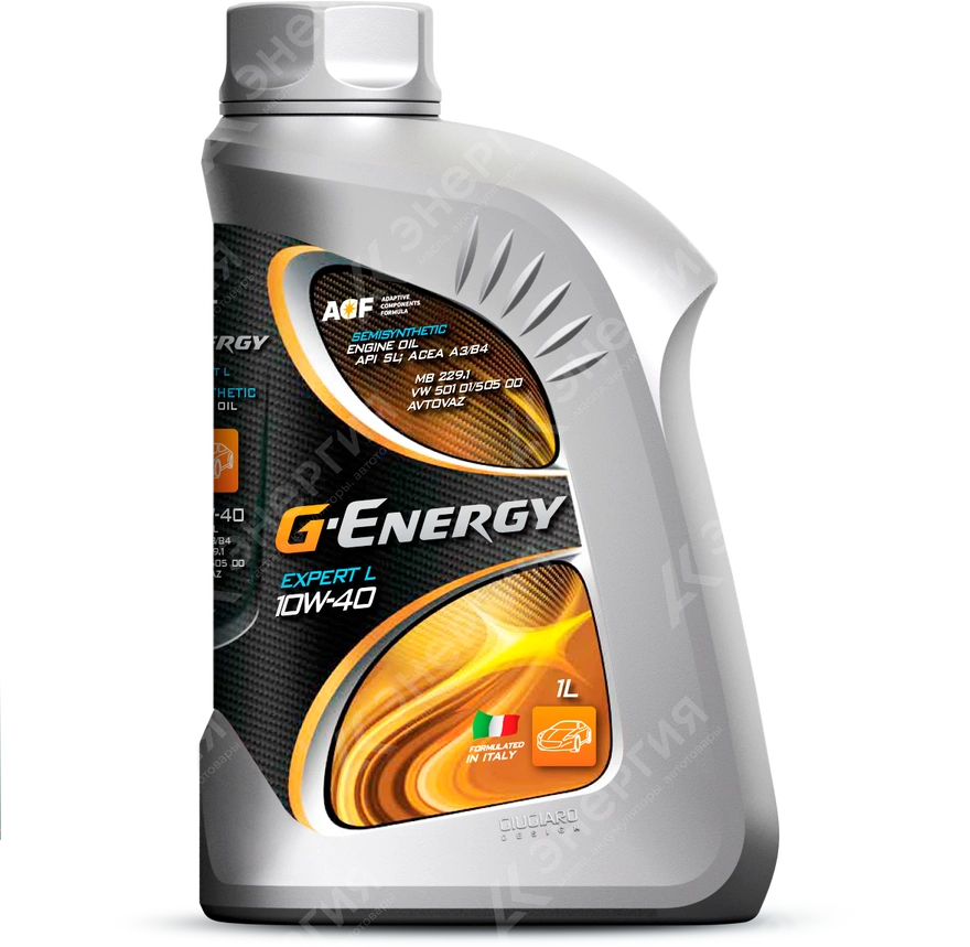 Изображение 0 товара Моторное масло G-Energy Expert L 10W-40 Полусинтетическое 1 литр