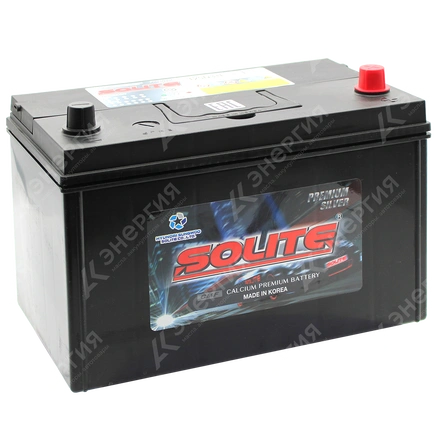 Изображение 0 товара Аккумулятор автомобильный 12В 110Ач Solite Siver Asia 125D31L обратной полярности