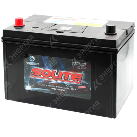 Изображение 2 товара Аккумулятор автомобильный 12В 110Ач Solite Siver Asia 125D31R прямой полярности