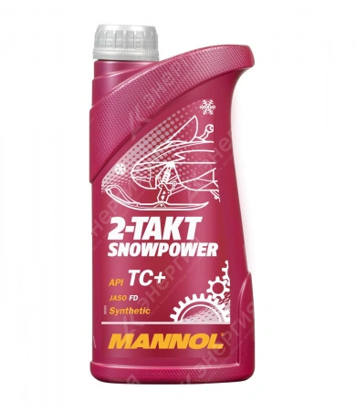 Изображение 0 товара Масло моторное Mannol SNOWPOWER 2-ТAKT 1л канистра