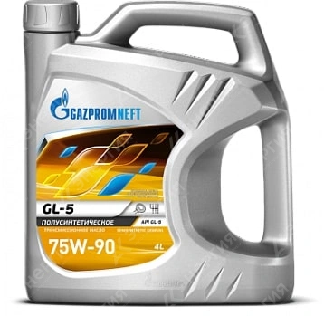Изображение 0 товара 75w90 Масло трансмиссионное Gazpromneft GL-5 4л/3,408кг канистра