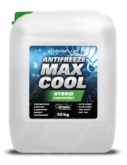 Изображение 0 товара Антифриз MAXCool Hybrid сине-зеленый 10кг канистра