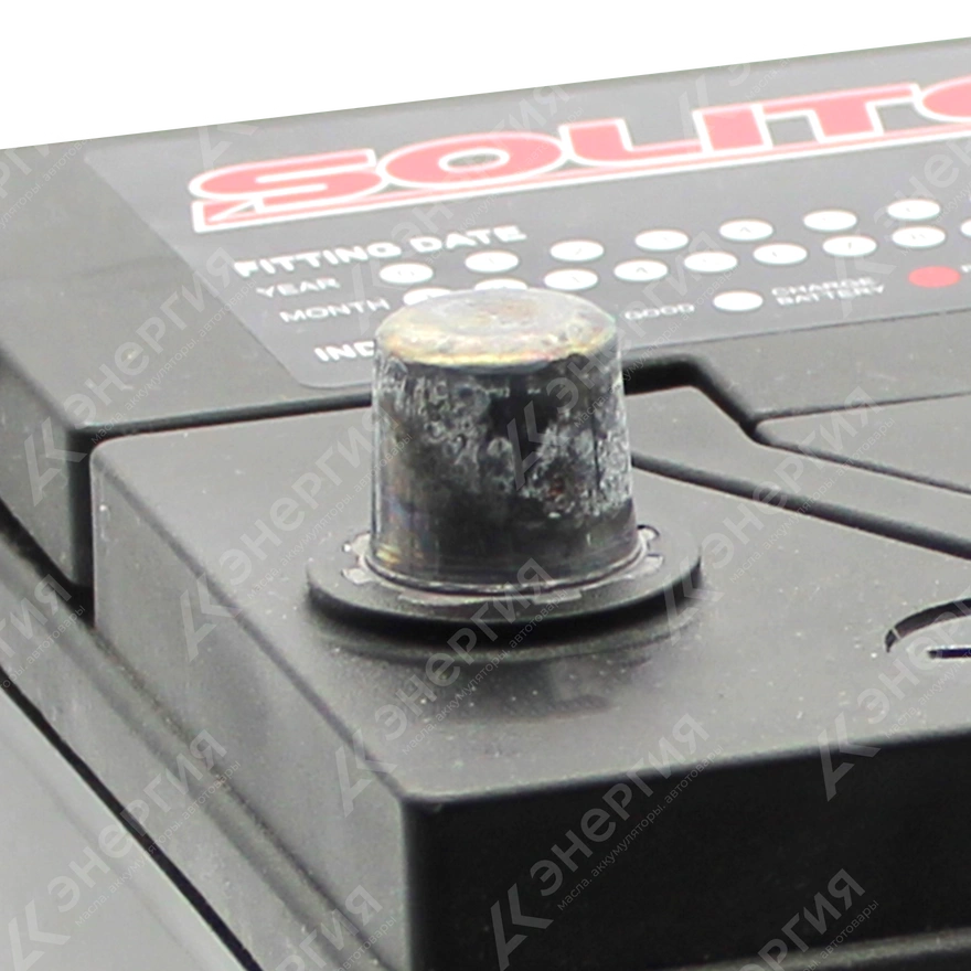 Изображение 3 товара Аккумулятор автомобильный 12В 65Ач Solite Asia 75D23L обратной полярности