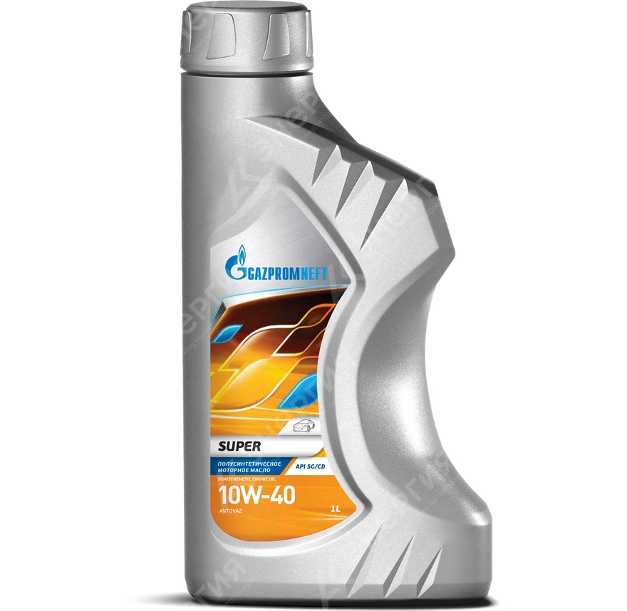 Изображение 0 товара Моторное масло Gazpromneft Super 10W-40 Полусинтетическое 1 литр