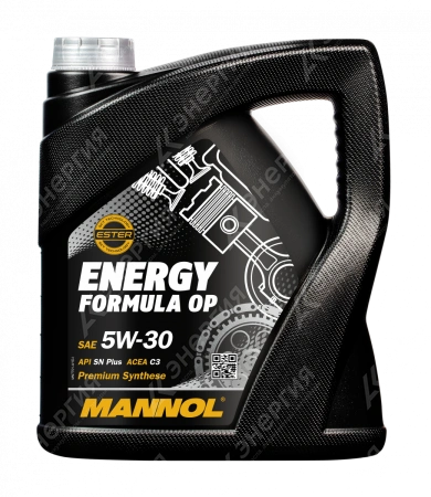 Изображение 0 товара 5w30 Масло моторное Mannol Energy Formula OP 4л канистра