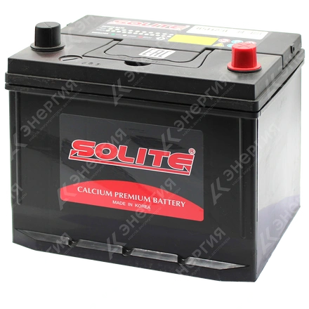 Изображение 2 товара Аккумулятор автомобильный 12В 70Ач Solite Asia 85D23L обратной полярности
