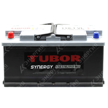 Изображение 1 товара Аккумулятор автомобильный 12В 110Ач TUBOR SYNERGY прямой полярности