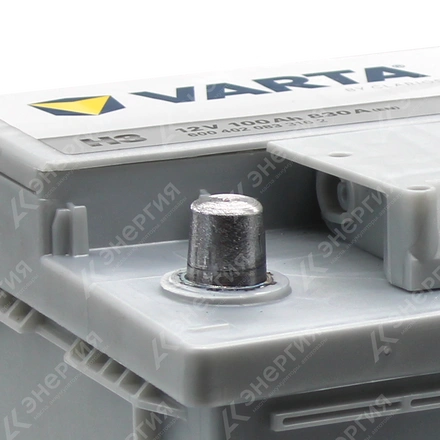 Изображение 3 товара Аккумулятор автомобильный 12В 100Ач Varta Siver Dynamic H3 обратной полярности